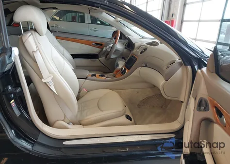 2003 Mercedes-Benz Sl 500 z USA, uszkodzony, nr VIN WDBSK75F73F030881